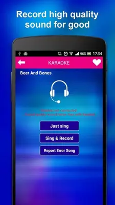 Sing Karaoke android App screenshot 2